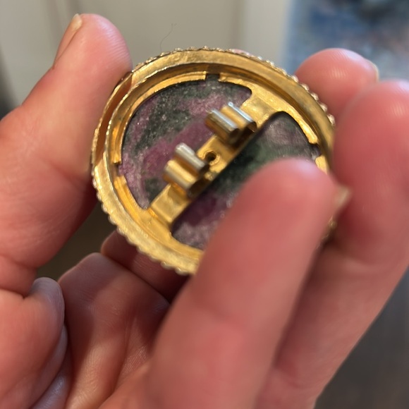 Authentic Agate Cabochon Pendant Western Bolo Tie - Picture 12 of 16